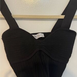 Chic Black Sleeveless Top